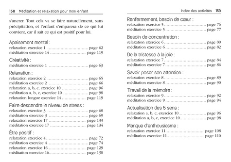 Méditation et relaxation pour mon enfant. 5-12 ans