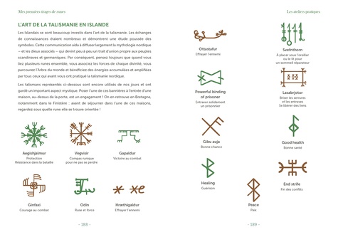 Mes premiers tirages de runes. Pratiquez la divination grâce à la sagesse des peuples nordiques - Avec 25 cartes runiques