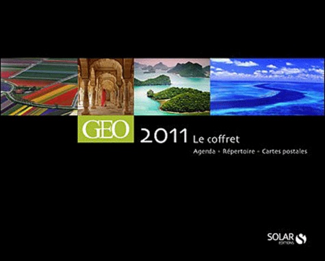 Gilles Dusouchet - Le coffret GEO 2011 - Agenda + Répertoire + Cartes postales.