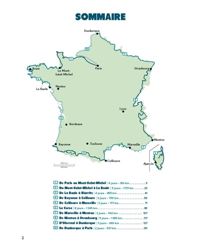 Le tour de la France à moto. 9000 km de road-trips et rencontres