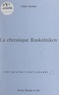 Gilles Gontier et Rodion Romanovitch Raskolnikov - La chronique Raskolnikov - Ou D. Orion Novice Roma.