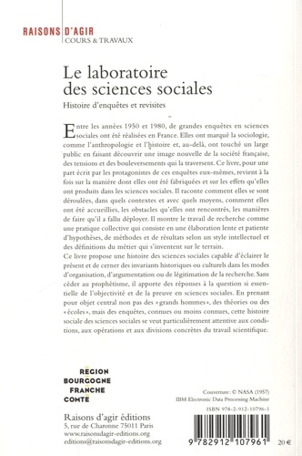 Le laboratoire des sciences sociales. Histoire d'enquêtes et revisites