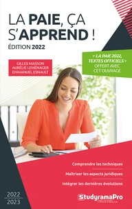 La paie ça s'apprend ; La paie, textes officiels