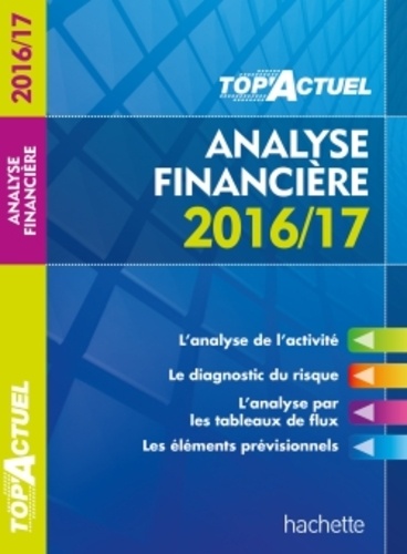 Analyse financière  Edition 2016-2017 - Occasion