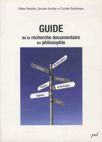 Guide de la recherche documentaire en philosophie