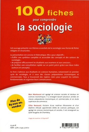 100 fiches pour comprendre la sociologie 7e édition