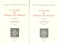 Gilles Roussineau - La suite du roman de Merlin - 2 volumes.