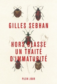 Gilles Sebhan - Hors classe - Un traité d'immaturité.