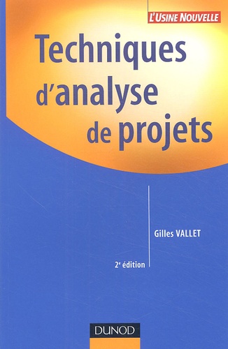 Gilles Vallet - Techniques d'analyse de projets.