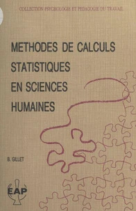 Méthodes de calculs statistiques en sciences humaines