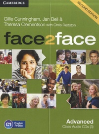 Gillie Cunningham et Jan Bell - Face2face Advanced - Class Audio CDs C1.