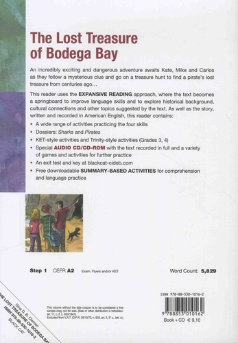 The Lost Treasure of Bodega Bay  avec 1 CD audio