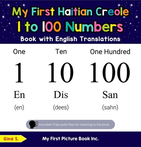  Gina S. - My First Haitian Creole 1 to 100 Numbers Book with English Translations - Teach &amp; Learn Basic Haitian Creole words for Children, #20.