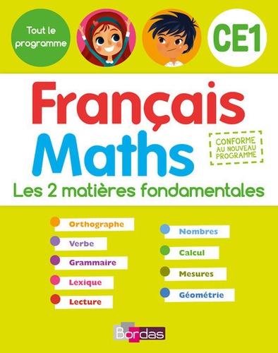 Ginette Grandcoin-Joly et Dominique Chaix - Français Maths CE1 - Ouvrage d'entraînement.