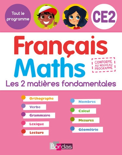 Ginette Grandcoin-Joly et Dominique Chaix - Français Maths CE2.
