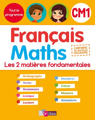 Ginette Grandcoin-Joly et Dominique Chaix - Français Maths CM1.