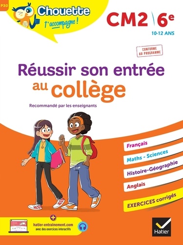 Réussir son entrée au collège CM2/6e