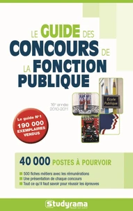 Le guide des concours de la fonction publique