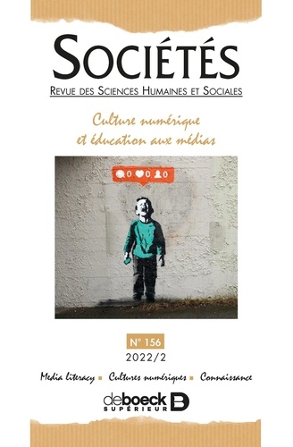 Sociétés N° 156/2022/2 Culture numérique et éducation aux médias