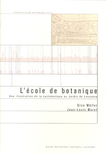 Gino Müller et Jean-Louis Moret - L'école de botanique - Une illustration de la systématique au Jardin de Lausanne.