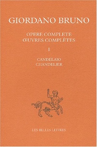 Giordano Bruno - Chandelier - Edition bilingue français-italien.