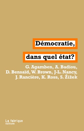 Démocratie, dans quel état ?