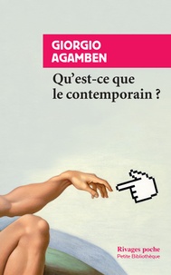 Giorgio Agamben - Qu'est-ce que le contemporain ?.