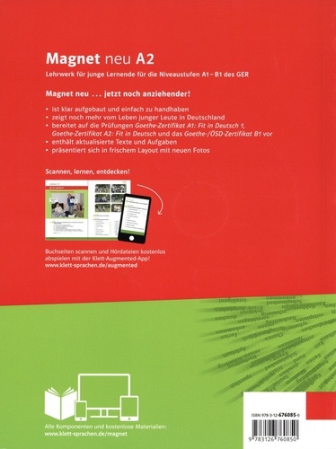 Magnet neu A2. Kursbuch  avec 1 CD audio