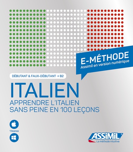 Italien. Apprendre l'italien sans peine en 100 leçons
