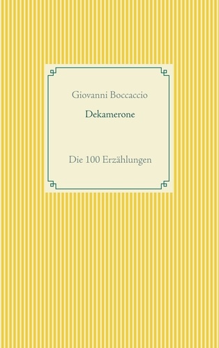 Dekamerone. Die 100 Erzählungen
