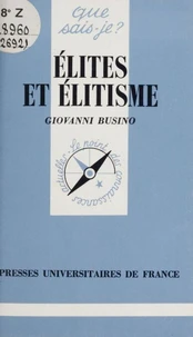 Élite(s) et élitisme