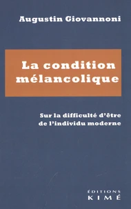 La condition mélancolique