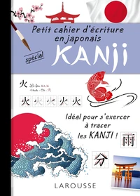 Petit cahier d'écriture en japonais spécial Kanji