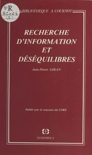 Recherche d'information et desequilibres