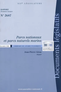 Parcs nationaux et parcs naturels marins Rapport n° 2687
