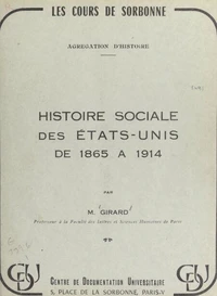 Histoire sociale des États-Unis de 1865 à 1914
