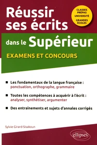 Réussir ses écrits dans le supérieur