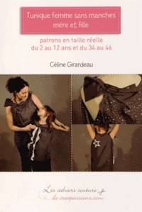 Tunique femme sans manches mère et fille