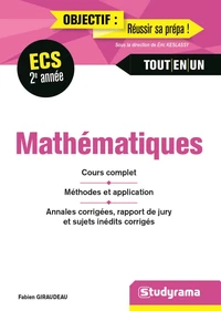 Mathématiques ECS 2e année