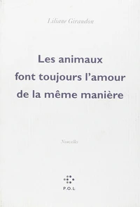 Les animaux font toujours l'amour de la même manière