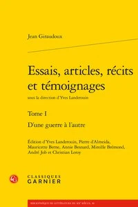 Essais, articles, récits et témoignages