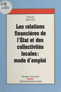 Les relations financières entre l'État et les collectivités locales