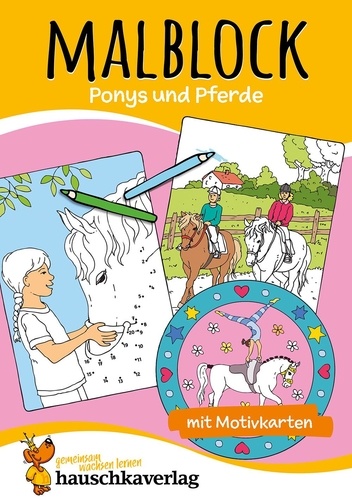 Gisela Specht - Malblöcke 604 : Malblock - Ponys und Pferde.