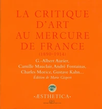 La critique d'art au Mercure de France (1890-1914)