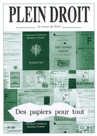  GISTI - Des papiers pour tout - 1997.