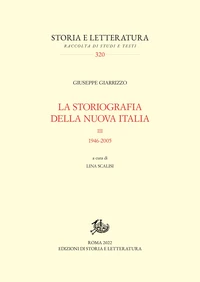 La storiografia della nuova Italia. III