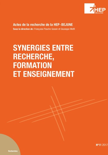 Giuseppe Melfi et Françoise Pache-Gossin - Synergies entre recherche, formation et enseignement.