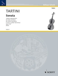 Giuseppe Tartini - Edition Schott  : Sonata G Minor - "Didone abbandonata". op. 1/10. violin and piano..