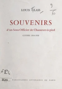 Souvenirs d'un sous-officier de Chasseurs-à-pied