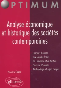 Analyse Economique Et Historique Des Societes Contemporaines